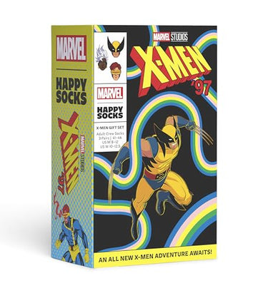 Happy Socks x Marvel™ - 3er Pack X-Men Socken Geschenkbox - Baumwollesocken im Sale